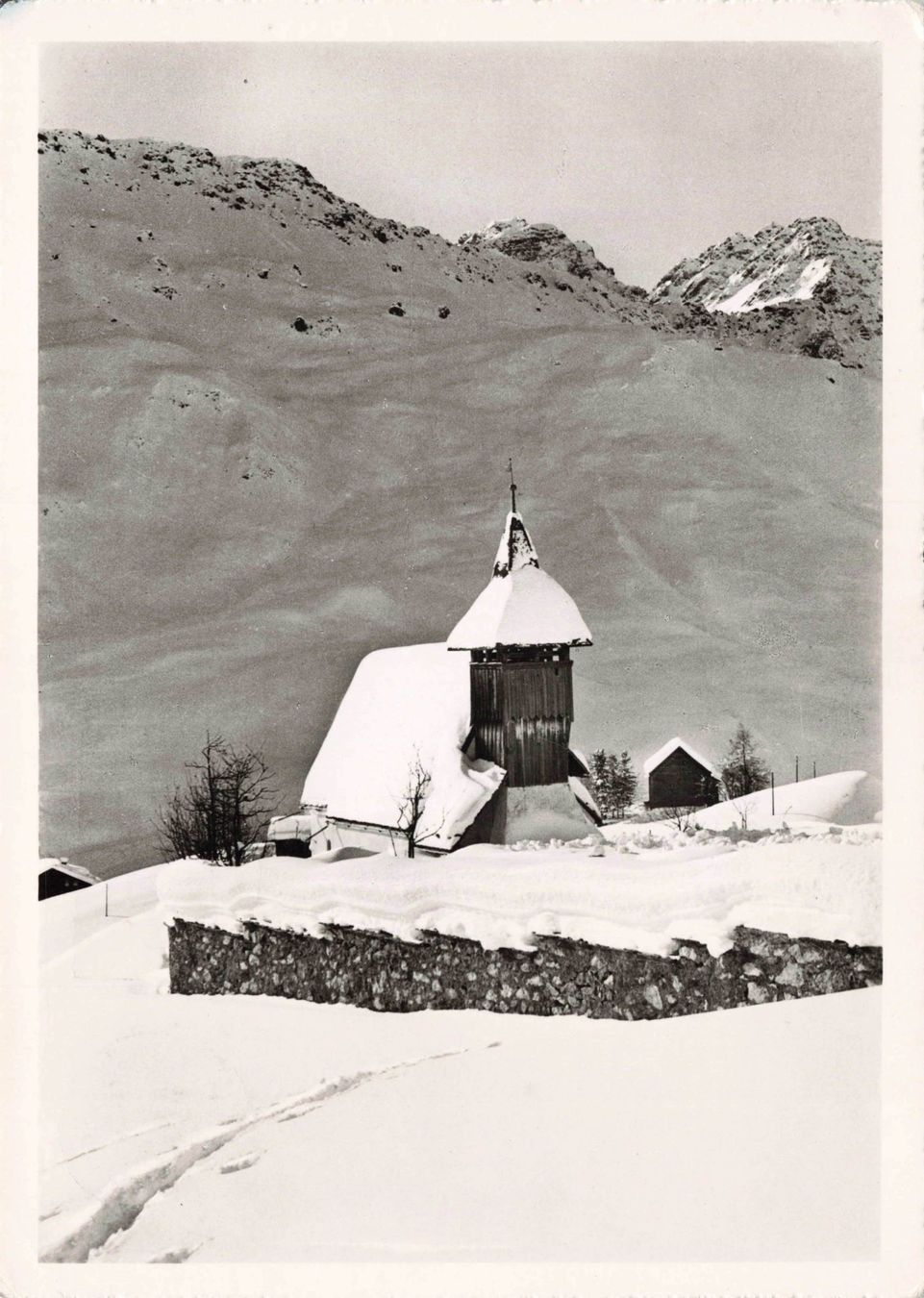Cartes postales: Aroser Bergkirchlein G – D'occasion à Biasca par Blenio71