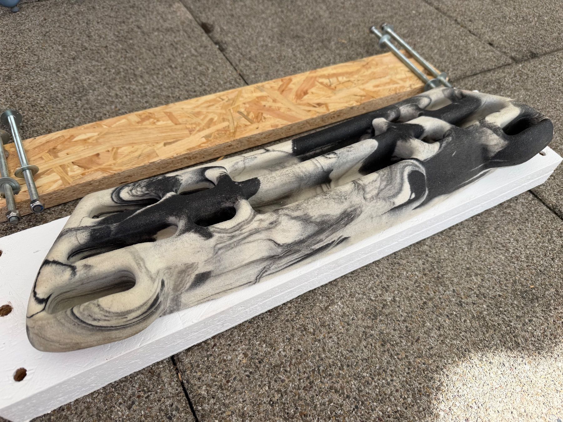 Pareti & prese d'arrampicata: Kletter-Fingerboard / Hangboard – Usato da Hombrechtikon venduto da Iona 1