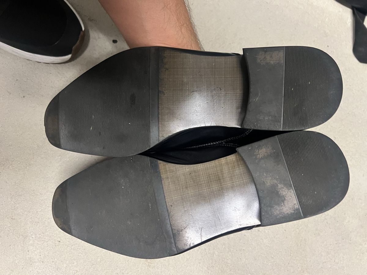 Chaussures hommes: Steve Madden Schwarze Lederschuhe – D'occasion à Zürich par mik_pbs2 3