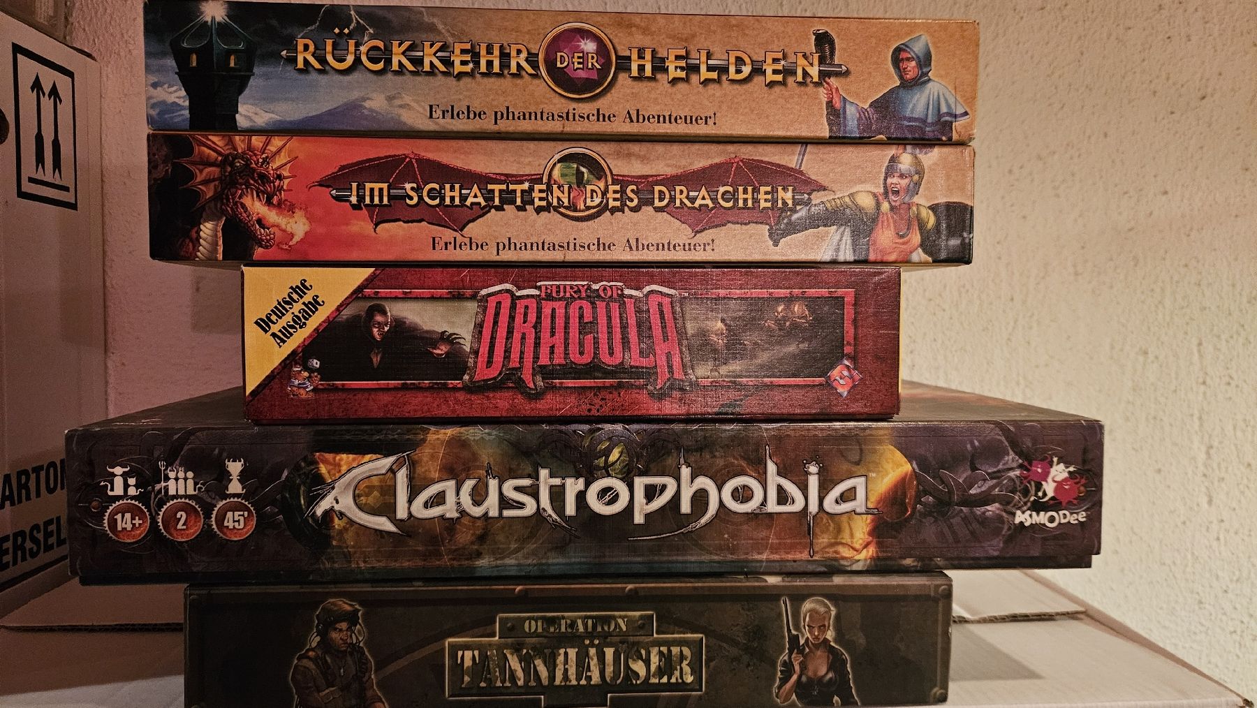 Giochi: Brettspiel Sammlung Fantasy  – Usato da Bern venduto da Us66