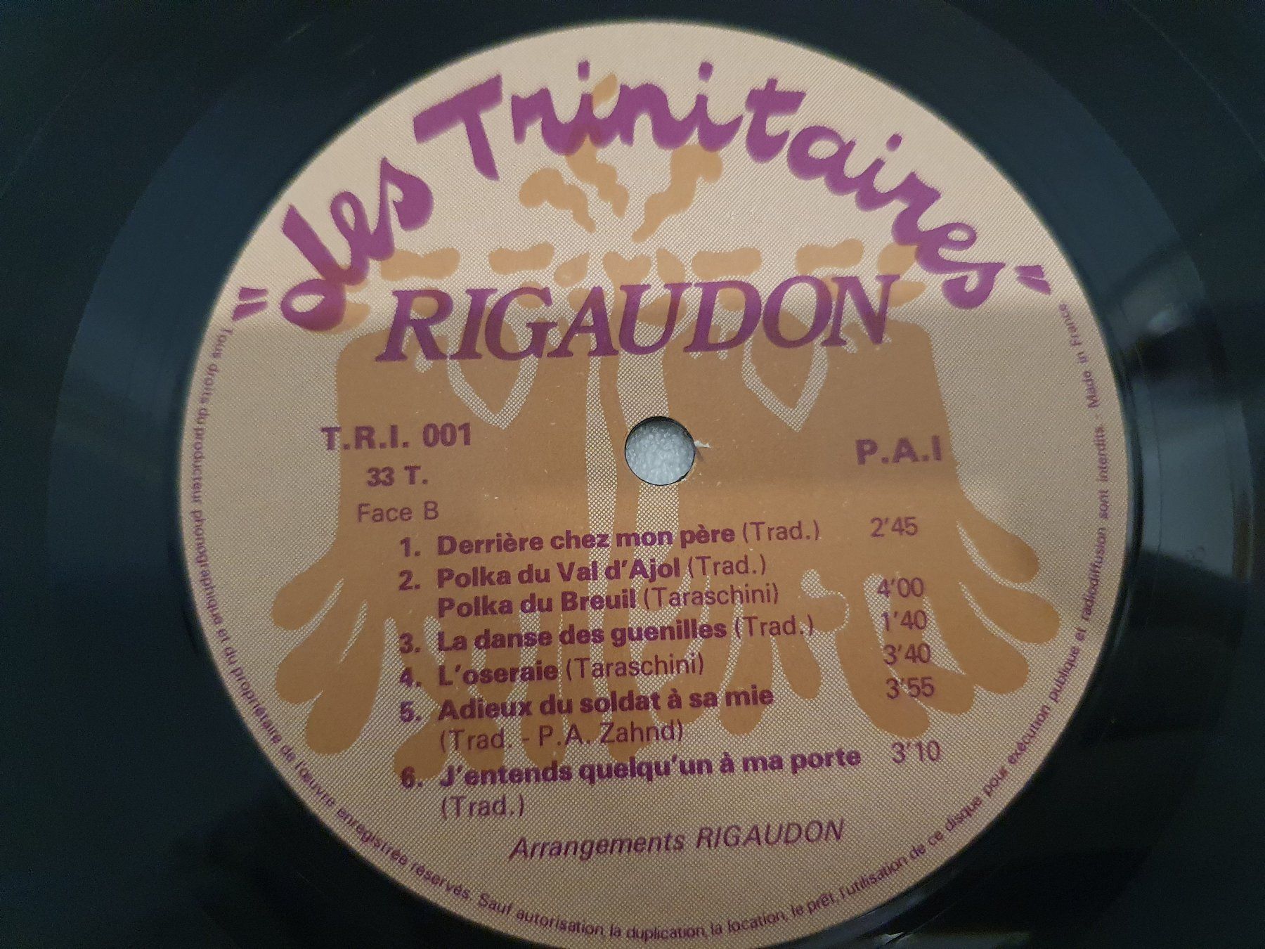 Dischi in vinile: Rigaudon – Rigaudon – Usato da Uster venduto da Vinyl-Leidenschaft 8