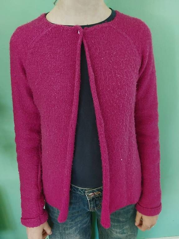 Jacken & Mäntel: Pinke Steickjacke – Gebraucht aus Rapperswil BE von AndreaReist 1