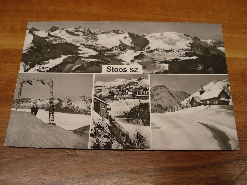 Stoos Sz, 4erkarte 1960, Sondero Stoos Kaufen auf Ricardo