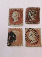 4mal One Penny Red 1841 