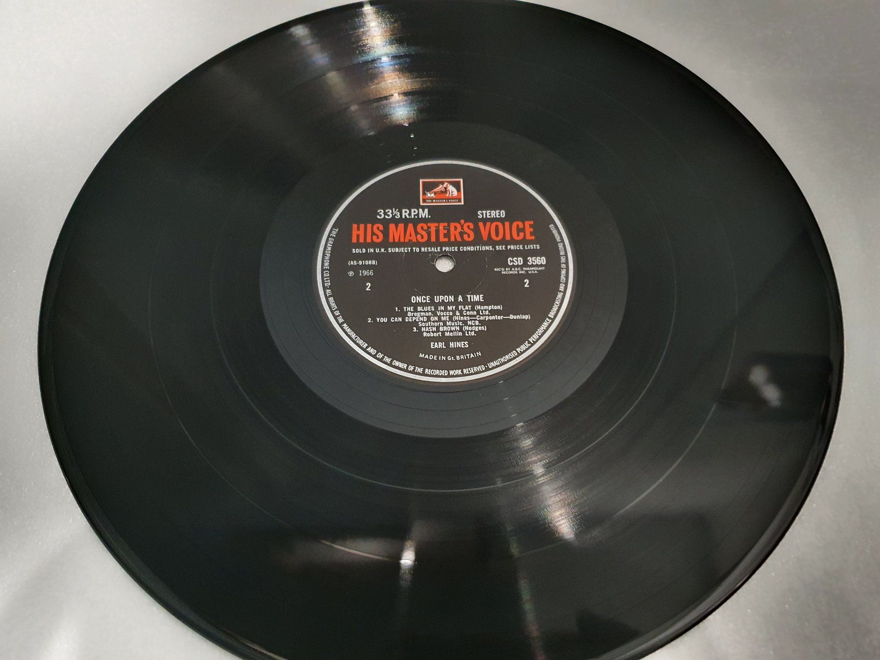 Dischi in vinile: Earl Hines – Once Upon A Time – Usato da Uster venduto da Vinyl-Leidenschaft 6