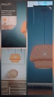 SALUX Pendelleuchte Bambus orange neu ungebraucht