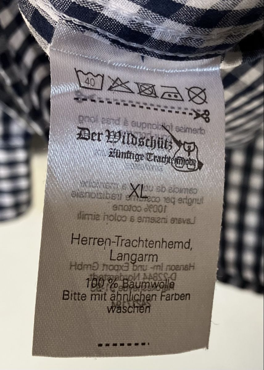 Camicie: Hemd XL, 100% BW – Nuovo (secondo la descrizione) da Buchs AG venduto da Allerleis 3