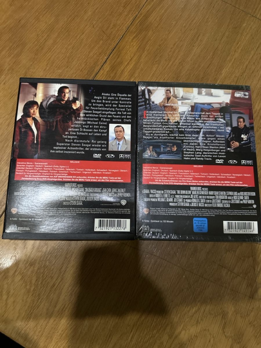 Tutti i DVDs: Auf brennendem Eis, Fire Down Below, Steven Seagal DVD – Usato da Benken ZH venduto da Audi-erich 1