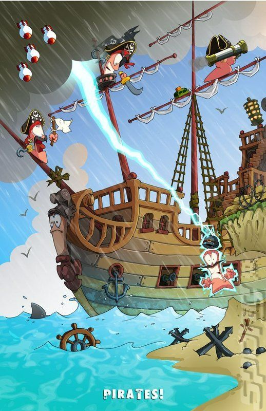 Nintendo Spiele: Worms 2 Open Warfare  DS – Gebraucht aus Schüpfheim von Games_Spielkonsolen 5