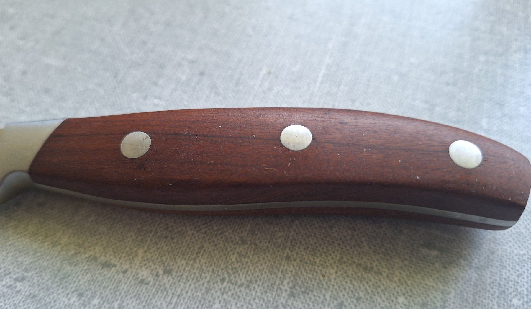 Coltelli da cucina: 8 Steakmesser/Tischmesser mit Holzgriff, Top – Usato da Weinfelden venduto da Yenas10 2