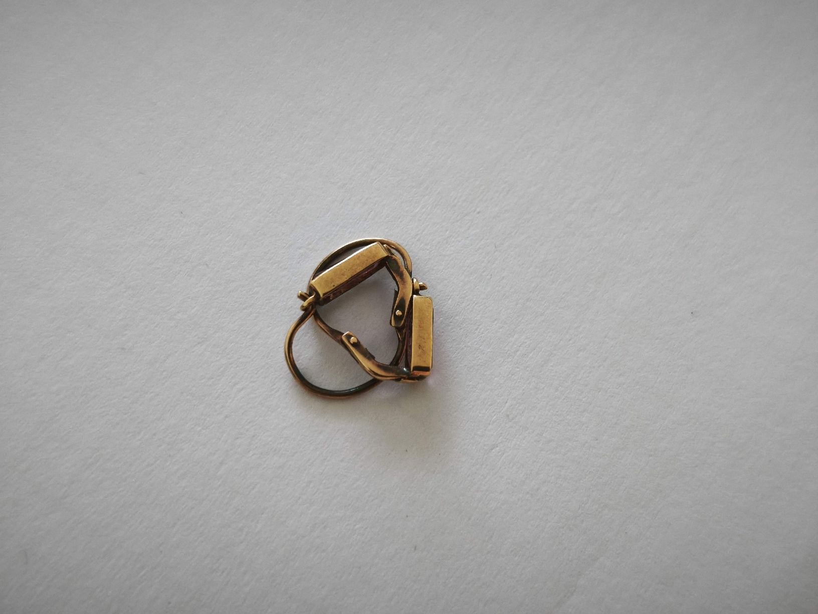 Boucles d'oreille: Antike Rubin Ohrringe Echtgold  – D'occasion à St. Gallen par GIULESGG 3