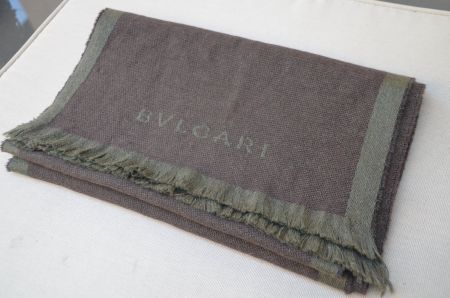 Bvlgari Wollschal / foulard en laine