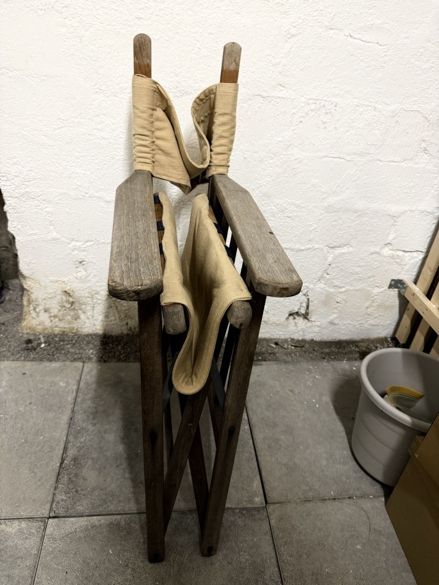 Poltrone: Fauteuil pliant toile bois – Usato da Kloten venduto da Mumiiin 8