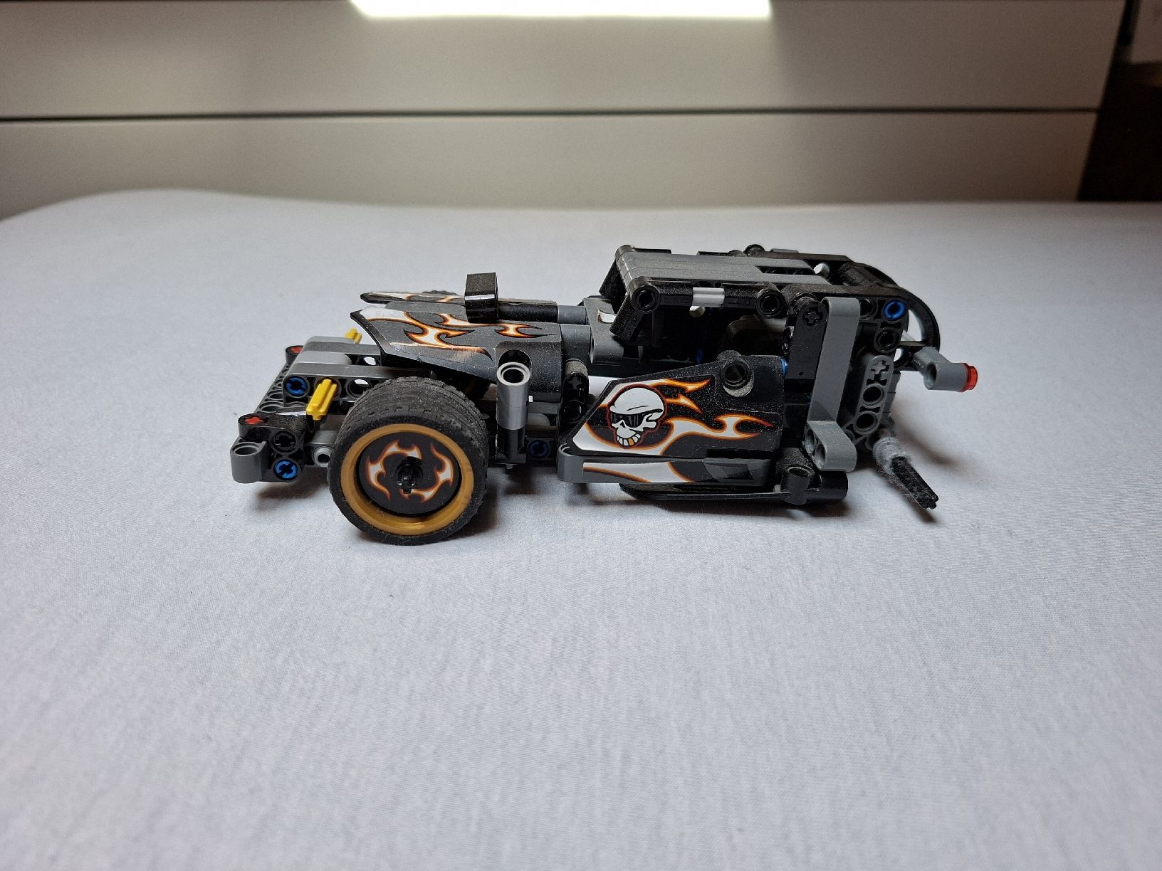 Lego Giocattoli: Fluchtfahrzeug 42046, ohne Hinterrad – Usato da Reichenbach i. K. venduto da Hefepilz17