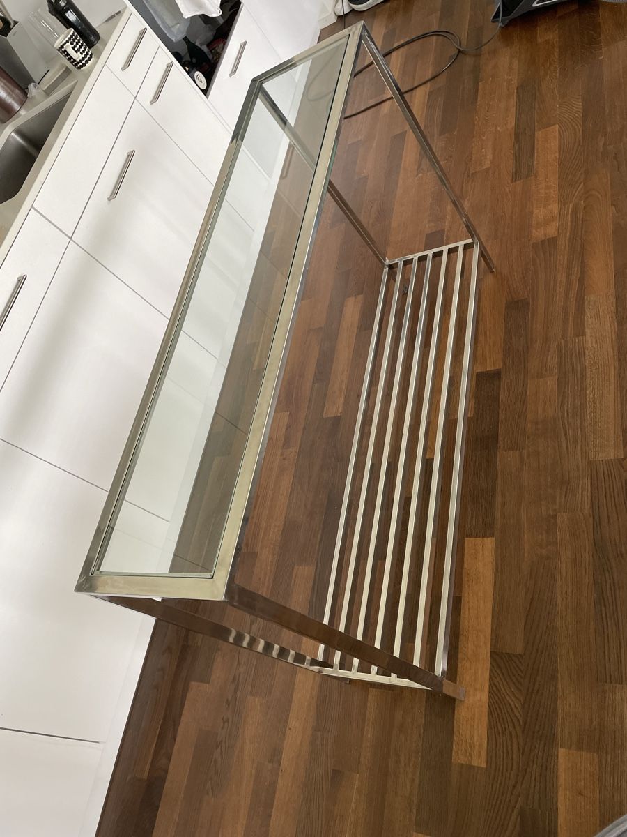 Tavoli: Konsolentisch Glas & Chrome – Usato da Adliswil venduto da san_cc2h 2