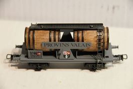 Provins Valais, Weinfasswagen, SBB, Electrotren, AC,1:87,Neu