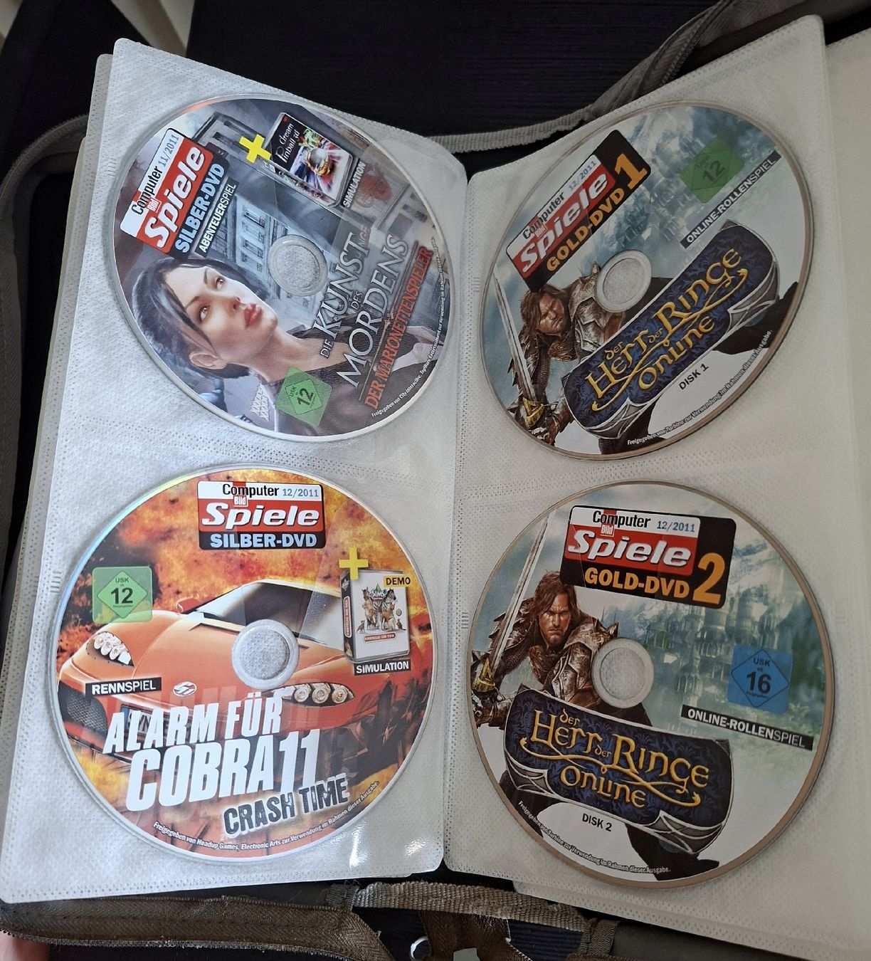 CD & DVD vergini: ComputerBild Spiele CD's Sammlung – Usato da Schafisheim venduto da piiep_17 2
