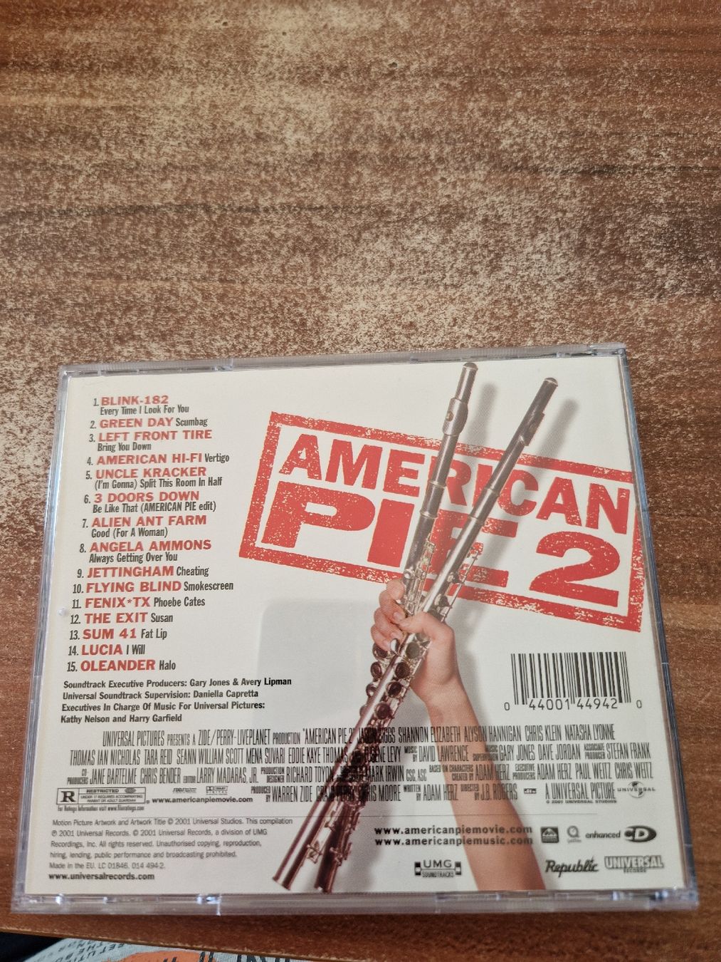 CD: Various  - Soundtrack American Pie 2 – Usato da Wattenwil venduto da Mage66 1