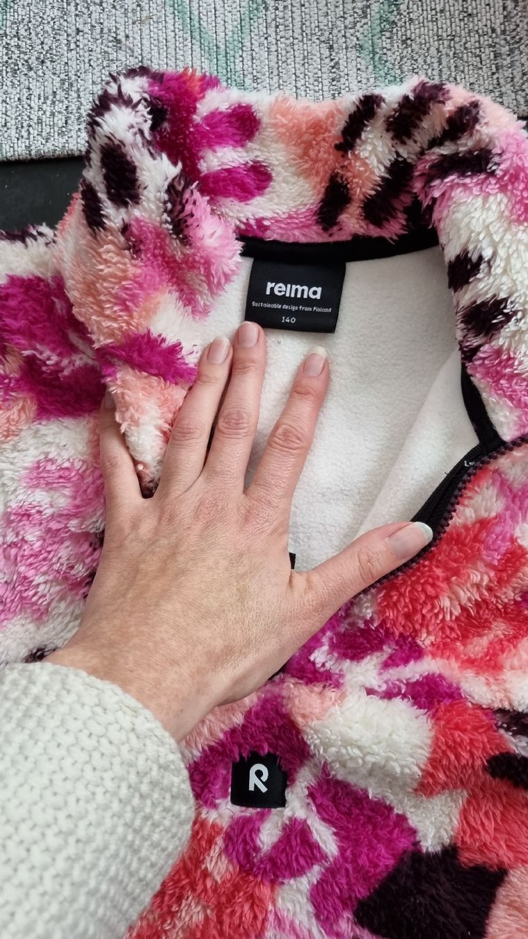 Reima Maglioni & Felpe: Reima Fleecepullover 140 pink weiss – Nuovo (secondo la descrizione) da Bad Zurzach venduto da Mfritzli 1