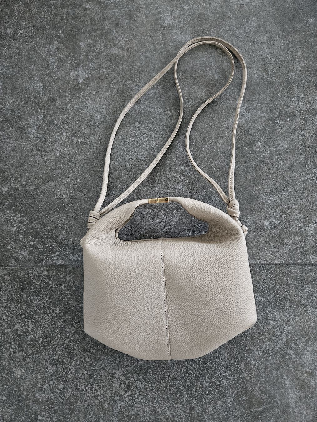 Polène Borse da donna: Polène- Sac Béri taupe grainé – Usato da Bussigny venduto da niwa_mikan 3