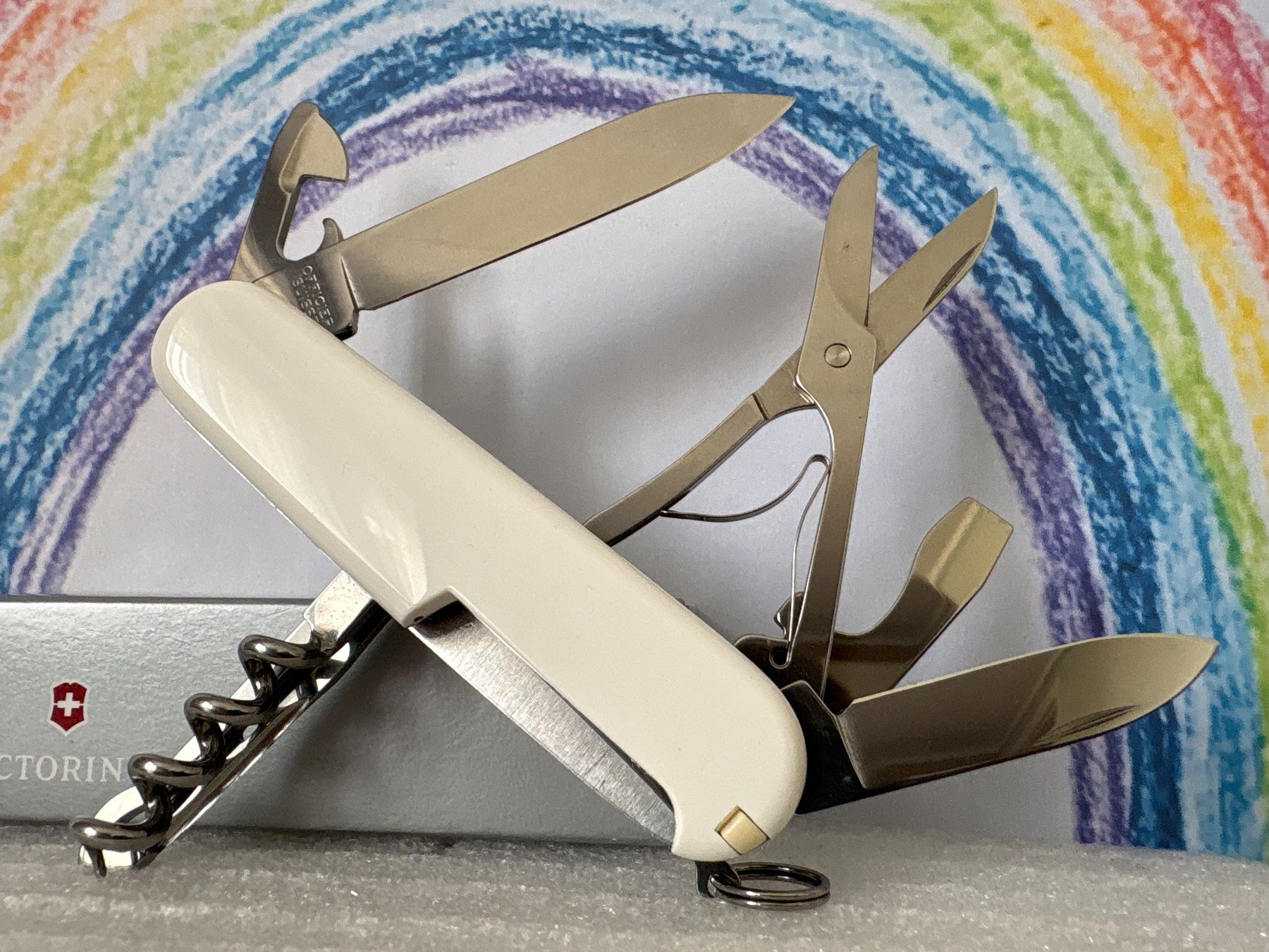 Victorinox Taschenmesser: VICTORINOX - Climber white - Sackmesser – Gebraucht aus Andwil SG von Rainboli 1