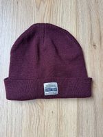 Mütze bordeaux rot