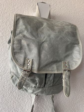 Stoff Rucksack mit Glitzer-Effekt, perfekt für den Sommer!
