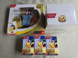 Pokemon 30 Jahre Seald Mini-Tin Display Set originalverpackt