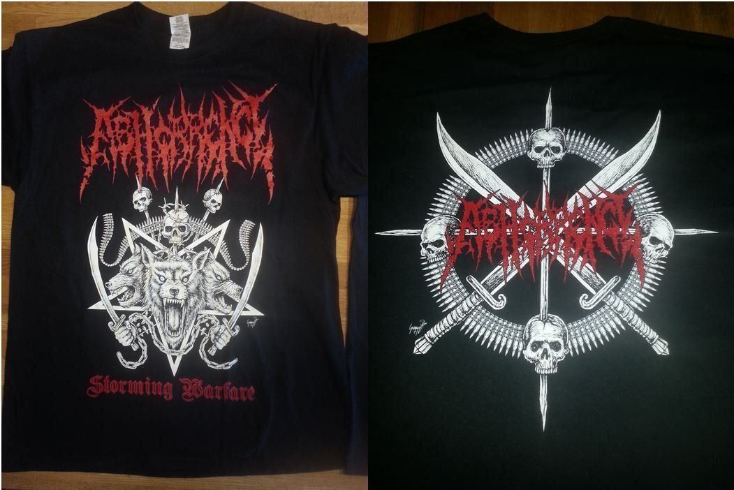 Articoli per fan: ABHORRENCE TS M Death Metal Krisiun – Nuovo (secondo la descrizione) da Steckborn venduto da deathmetalation