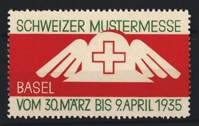 Altre raccolte & rarità: Reklamemarke Basel, Schweizer Mustermess – Usato da Berlin venduto da bartko-reher 1