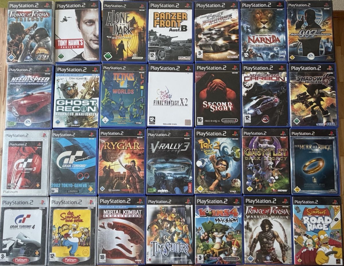Sony Jeux: Playstation 2 Spiele Sammlung – D'occasion à Winterthur par pandorra11