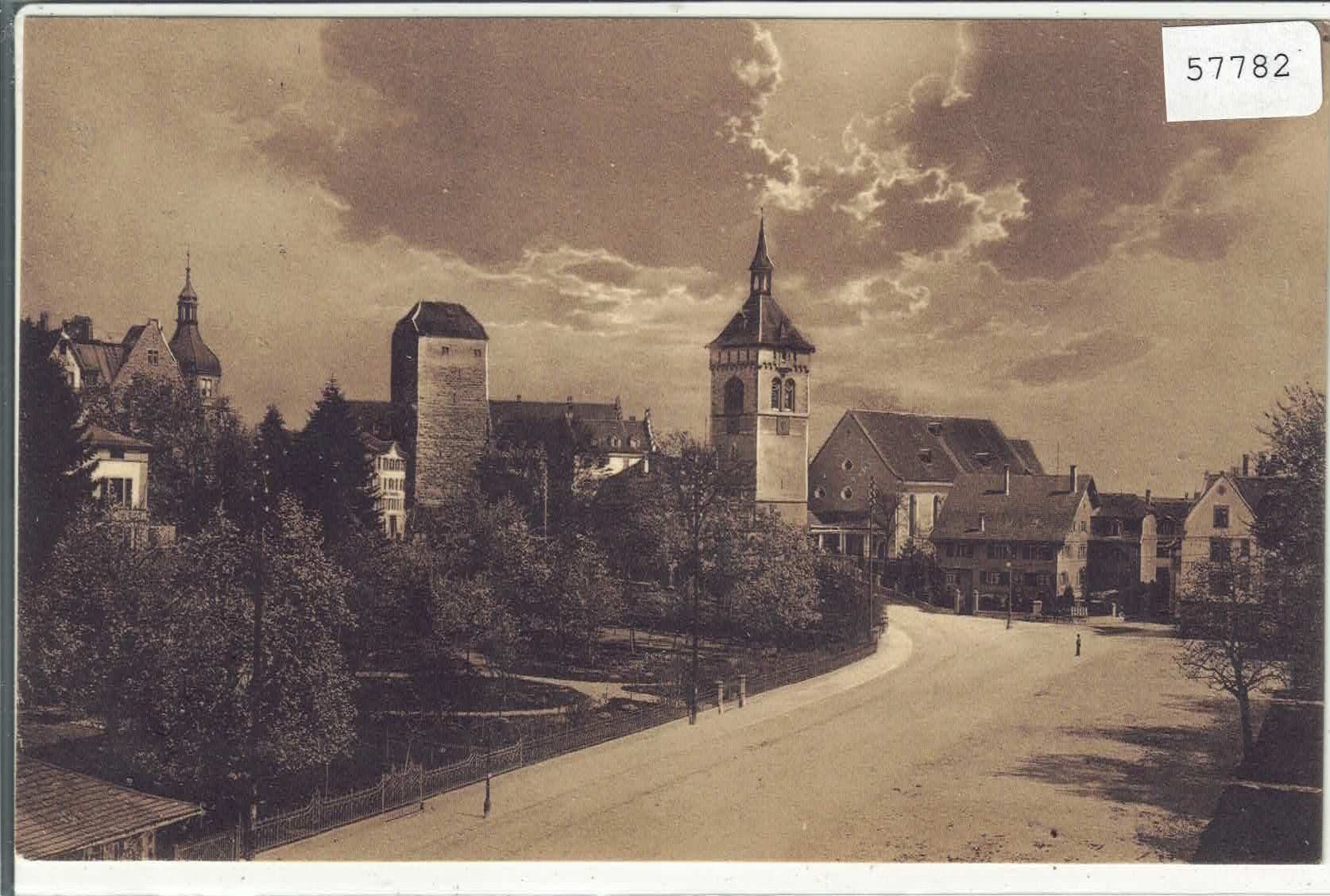 Cartoline postali: Arbon - Am Engelplatz – Usato da Ettingen venduto da Kartenplanet