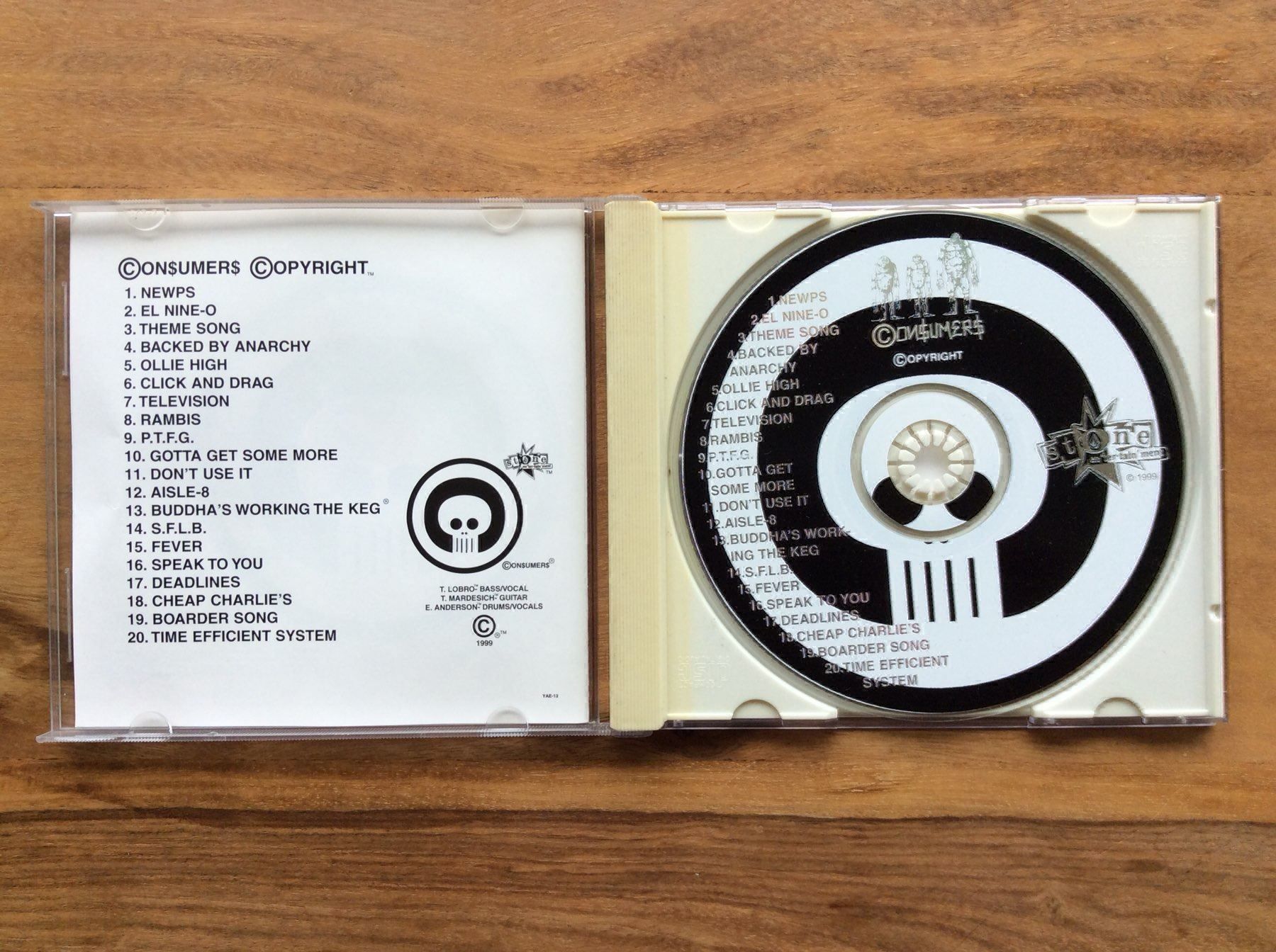 CD: CD Consumers - Copyright – Usato da Horgen venduto da flyingpenguin2000 1