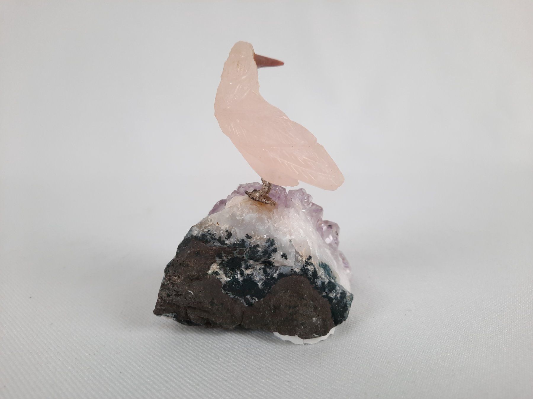 Minéraux & Lithothérapie: 2 Vögel auf Amethyst – D'occasion à Beinwil am See par Restwert_Beinwil 7