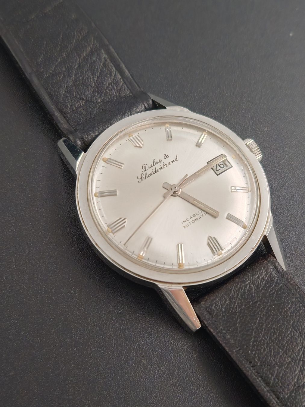 Orologi: DUBEY & SCHALDENBRAND AUTOMATIC INCABLOC – Usato da Otelfingen venduto da Yossi-68 1