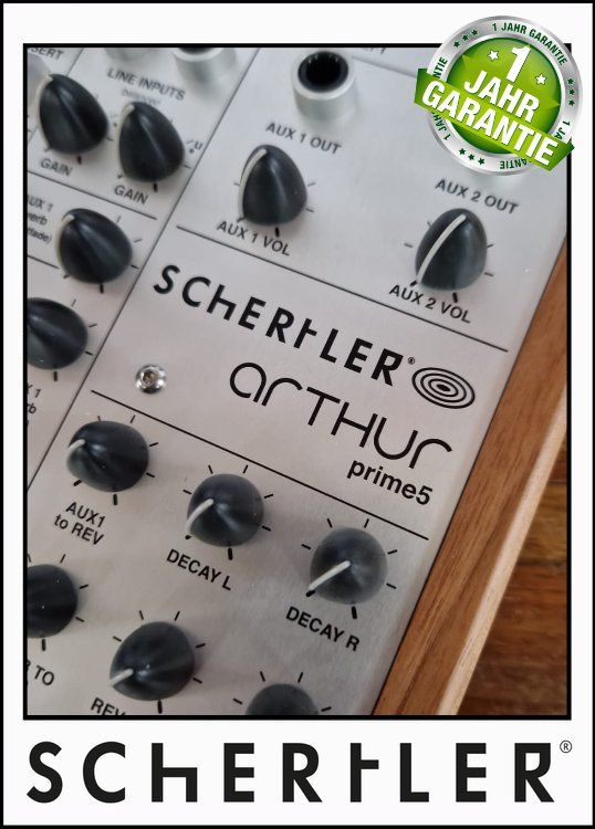Schertler Console di mixaggio: SCHERTLER - ARTHUR PRIME 5, analog mixer – Nuovo (secondo la descrizione) da Mendrisio venduto da Schertler-Sales 2