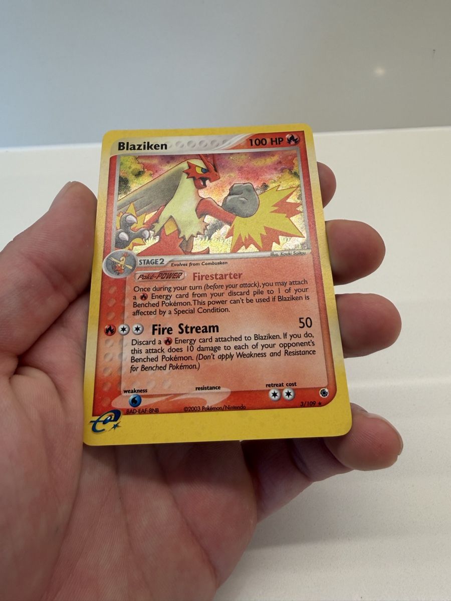 Pokémon Sammelbilder & Trading cards: Blaziken Holo Rare EX Ruby & Sapphire 2003 – Gebraucht aus Arlesheim von WungaBunga 4