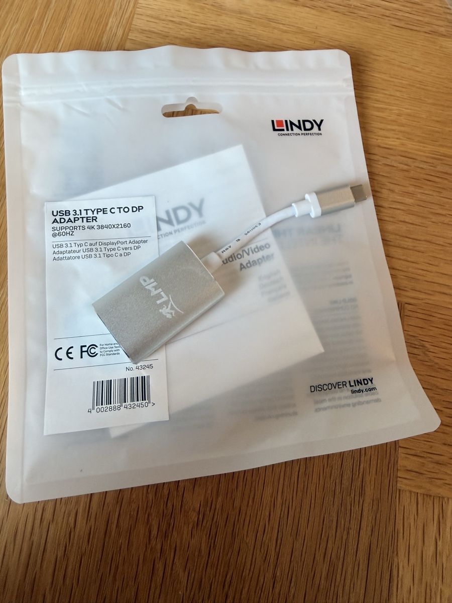 Unità & Adattatore: Verschiedene USB-C zu DisplayPort Adapter, Neu! – Nuovo e nell'imballaggio originale da Rüschlikon venduto da hakanyum