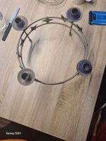 Adventskranz Metall Deko Kerzenständer Handgemacht