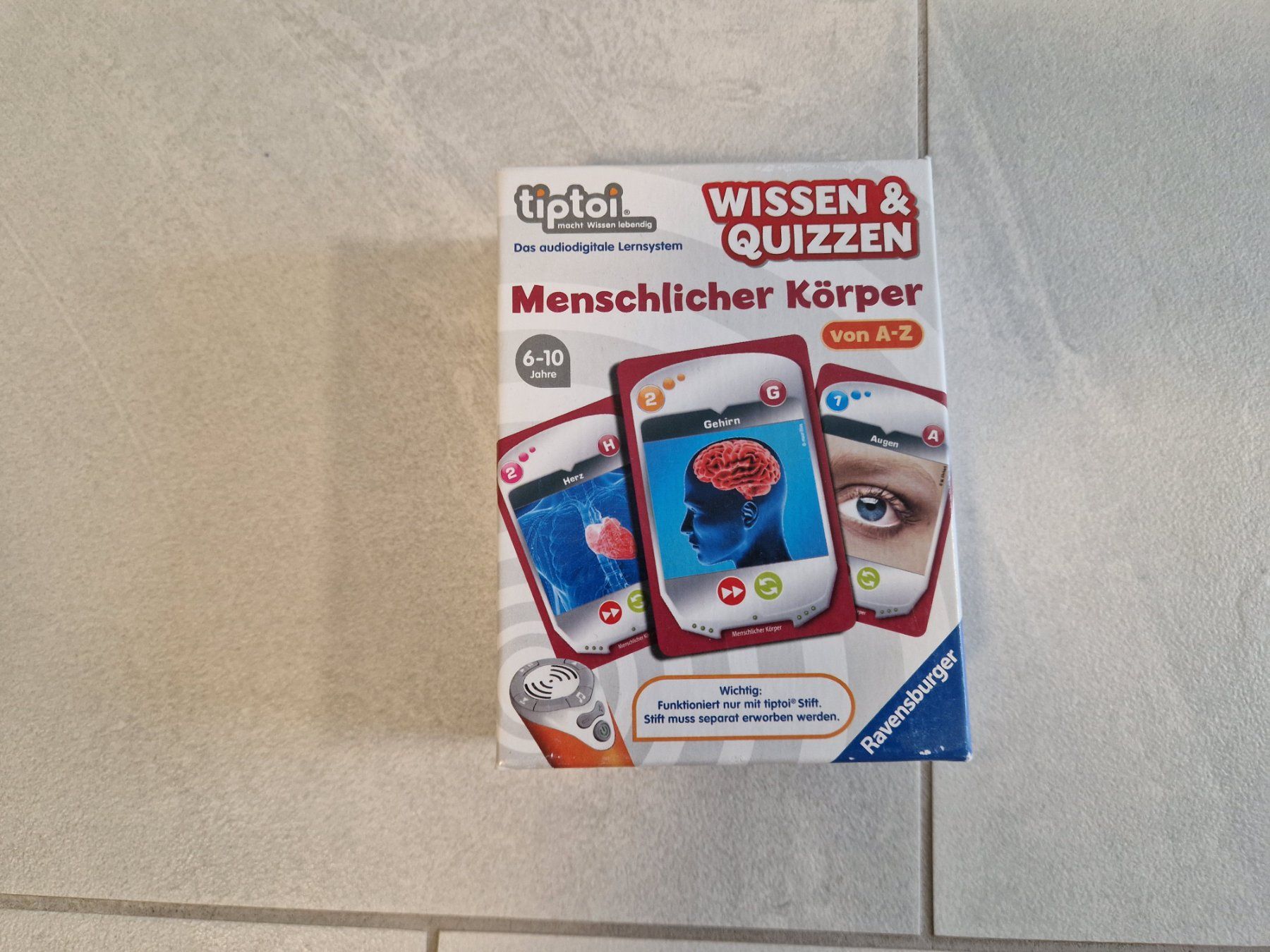 Tiptoi Jeux: Tiptoi Menschlicher Körper – Neuf (Voir description) à Winkel par Moizi