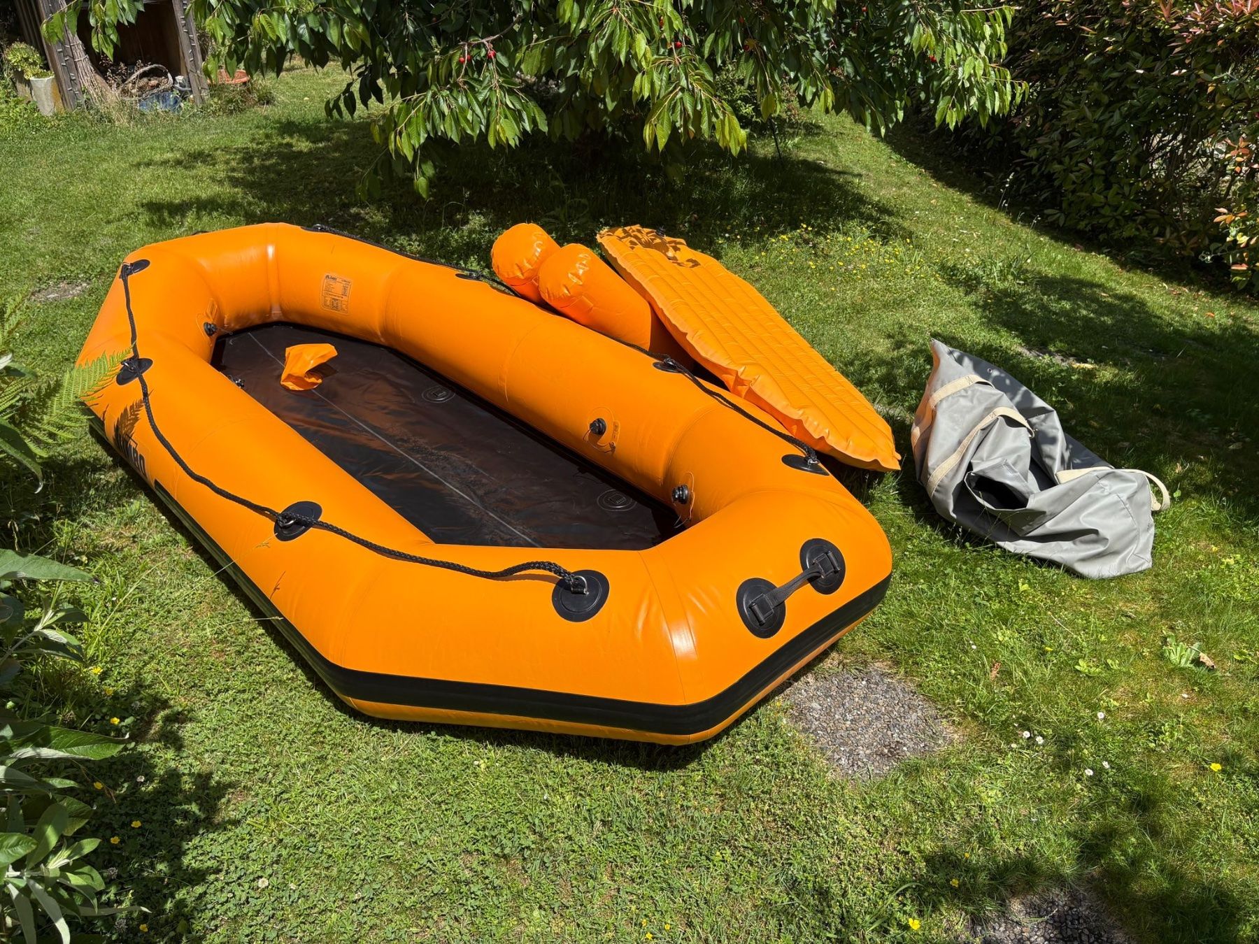 Boote: Riverrafting Boot Sioux Adventurer mit 4 Paddel – Gebraucht aus Altnau von Scala10 3