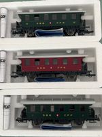 3x SBB CFF Oldtimer Wagen