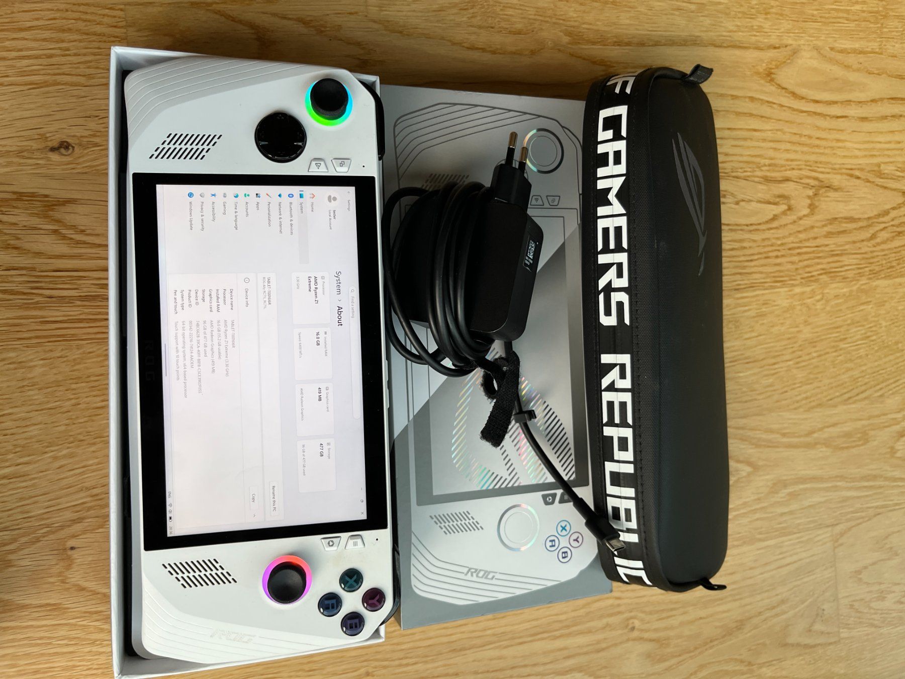Asus Console: Asus Rog Ally Z1 Extreme – Usato da Meilen venduto da weedali