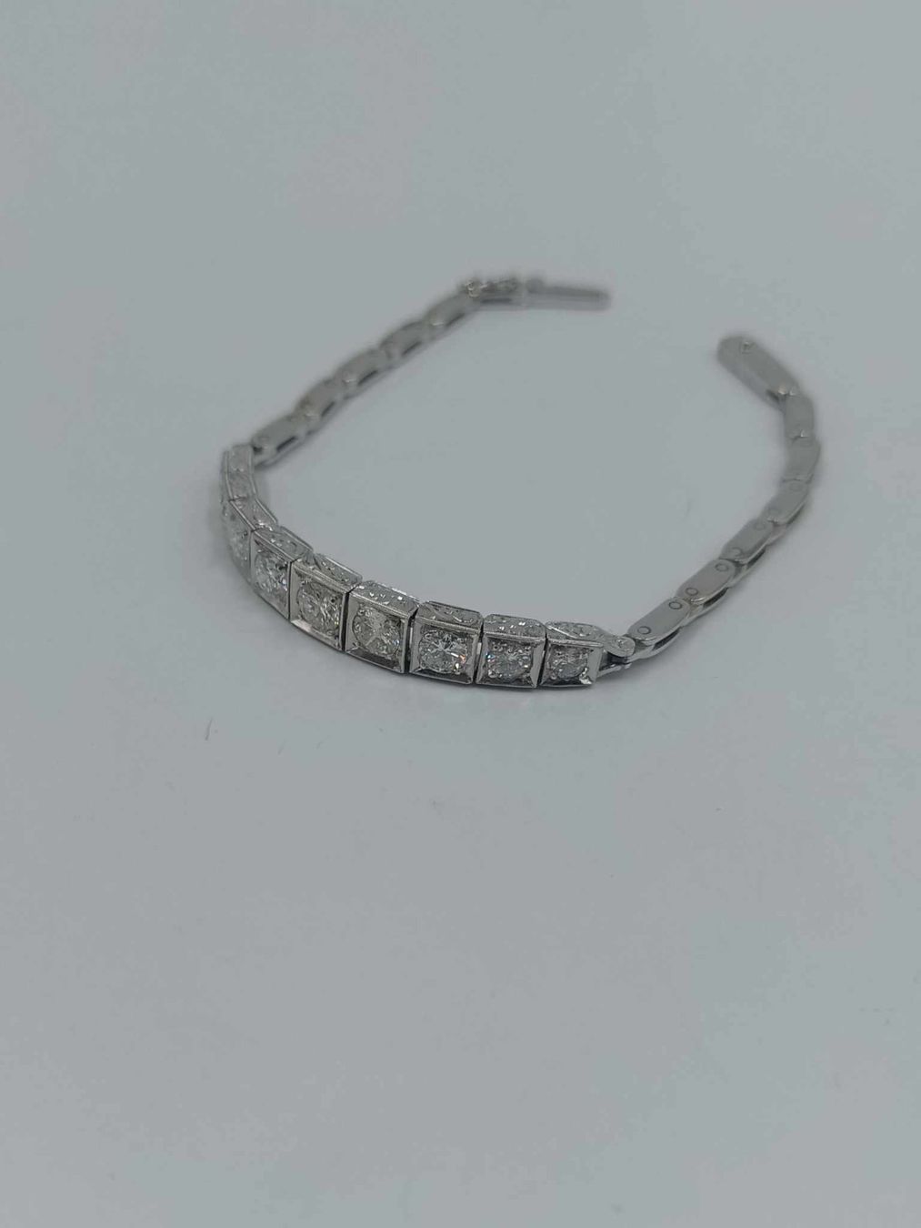 Bracciali & Braccialetti: DIAMANTBRACELET IN 585 WEISSGOLD – Usato da Luzern venduto da EdiGem 8