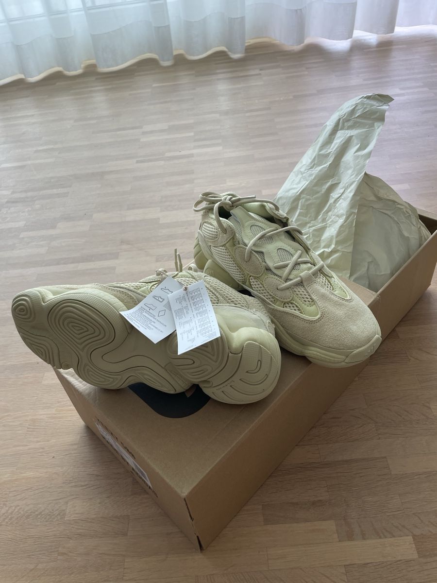 Scarpe da uomo: Adidas Yeezy 500 Bone White - Size 43 1/3 – Nuovo e nell'imballaggio originale da Zug venduto da Zuger1987 2