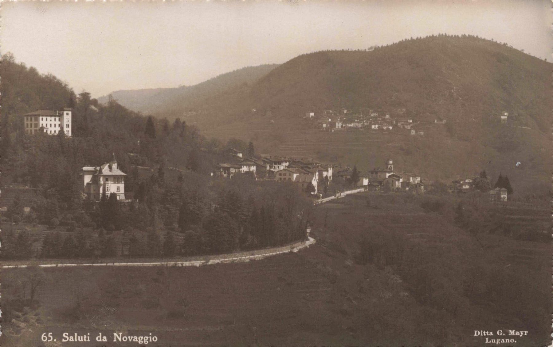 Ansichtskarten: Novaggio T – Gebraucht aus Biasca von Blenio71