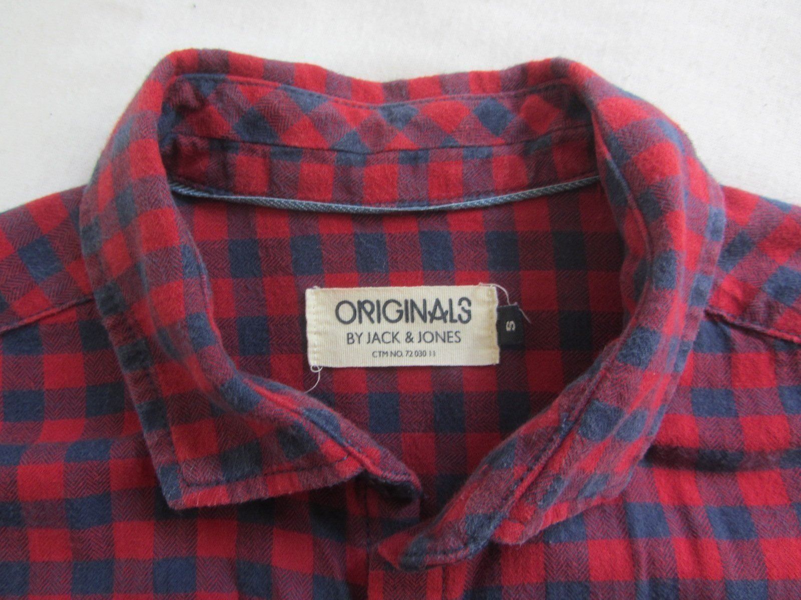 Hemden: JACK & JONES - Karohemd rot-dunkelblau S – Gebraucht aus Zürich von Diazaio 3