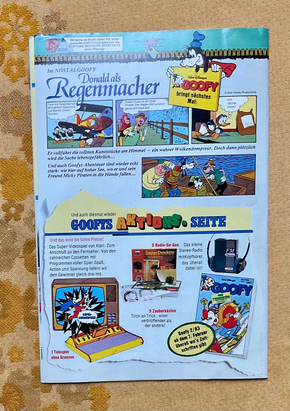 Comics: Goofy Heft Nr 1 von 1983 – Gebraucht aus Endingen von nathan05 9