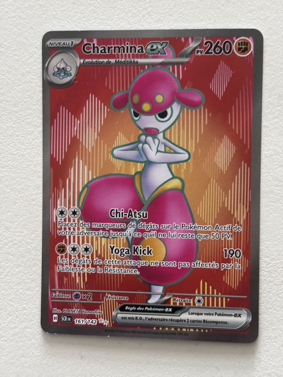 Pokémon Cartes à collectionner: Carte Pokémon CHARMINA scr 161 fr – Neuf (Voir description) à lausanne par helderj