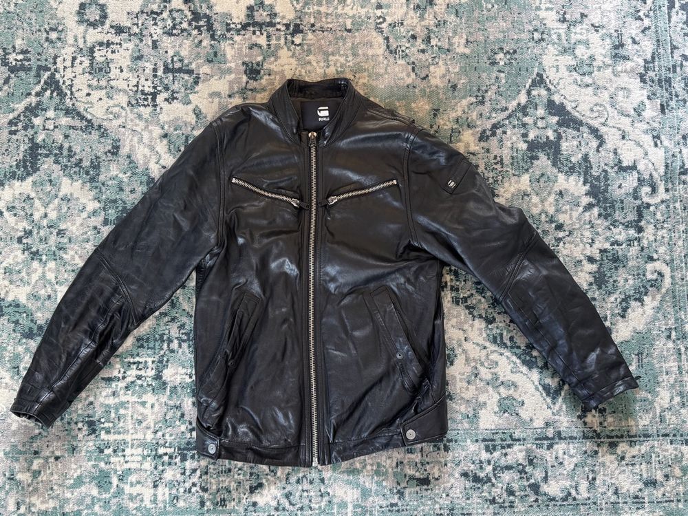 G-Star Raw Lederjacke Herren Grösse L - Top Zustand! 1